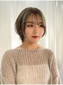 ハイトーンカラー×ショート