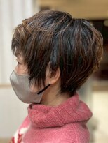 ヘアークリアー 春日部&nbsp;ミセス 首元すっきり丸みショートスタイル 美シルエット