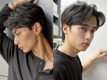 トルネード(TORNADO)の写真/20,30代の大人の色気を目指す男性は[TORNADO]へ☆程よい色気のあるパーマヘアがサロンの強み◎