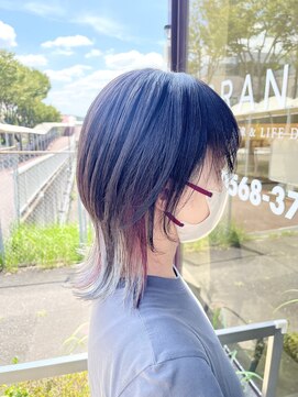 ブランシェ 高蔵寺店(BRANCHE) ◆マッシュウルフ×デザインカラー◆【北川】