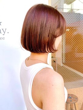 セイドット オモテサンドウ(Say. omotesando) Say.ボブミニボブローズブラウンダークレッドモーヴピンク表参道