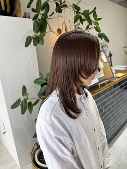 カイ(kai)の写真/髪質改善×ナチュラルストレート！縮毛矯正で叶える理想の髪★思わず触れたくなる艶髪に仕上がります◇