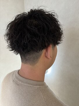 A BY WHO江坂/メンズパーマ/波巻きパーマ/特殊パーマ