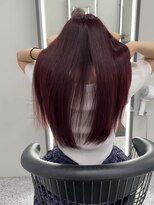 ジュイル ハラジュク(JEWIL HARAJUKU) 10代20代30代ブリーチなしボルドーカラー