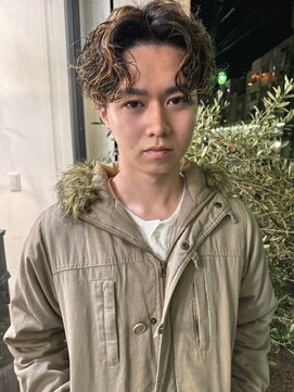 リテ(rite) センターパートニュアンスパーマ