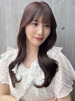 ソラ 広尾店(SORA)&nbsp;韓国レイヤー/ロングヘア/ピンクブラウン