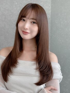 ロンドクレール 川崎(Lond clair) 似合わせカット/ダークアッシュ/バタフライカット/川崎100