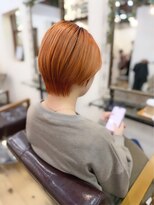 テラスグレース 横浜(TERRACE GRACE)&nbsp;パールオレンジ×ショートスタイル