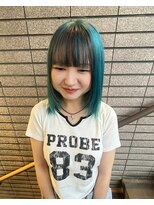 オーク あざみ野(OAK)&nbsp;ターコイズブルー×フェイスフレーミング