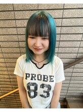 オーク あざみ野(OAK)&nbsp;ターコイズブルー×フェイスフレーミング