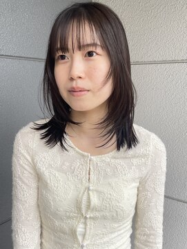 ヘアーアイストゥーレ(HAIR ICI TRE) ブリーチなし夏カラー春カラー似合わせカットワンホンレイヤー