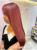 ワンブリーチで作るピンクラベンダー