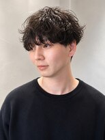 トレス(TRESS)&nbsp;メンズヘア　メンズマッシュ　メンズパーマ　無造作　表参道