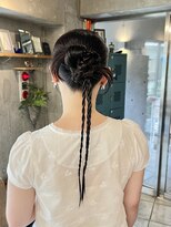 ギフトサニーサイド(gift sunny side)&nbsp;カチモリヘアアレンジ＊
