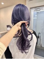 パドメ(padme)&nbsp;ブルーバイオレット 10代/20代/ブリーチあり/色落ちキレイ/鎌倉