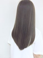 ムウ 難波(MOU)&nbsp;大人かわいいグレージュストレート