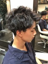 オムヘアーツー (HOMME HAIR 2) #アップバング#マッシュレイヤー#メンズパーマ#hommehair2nd櫻井