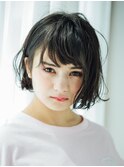 大人ボブ♪アシンメトリー☆無造作
