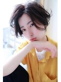 [OCEAN Hair&Life藤原 純]センシュアルショート☆無造作カール