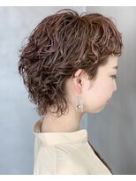 テトヘアー(teto hair)&nbsp;short［カールショートバングウルフレイヤーくるくる］