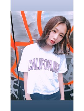 アクト 原宿(ACT) 前髪ハイライトmedium