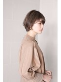 【sorriso hair桜山】　大人可愛い☆ナチュラルショートボブ