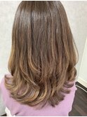 大人可愛い春の楽ちんスタイル