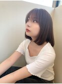 〈藤間〉韓国風タンバルモリボブ