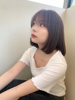〈藤間〉韓国風タンバルモリボブ