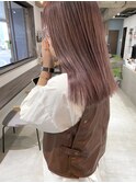 ミディアム×ペールピンク