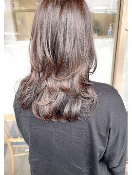 エマヘアープラス 下郡店(Emma Hair plus) 【佐藤俊良】レイヤー×パーマ×シナモンベージュ☆