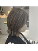 ボブ ハイライトカラー