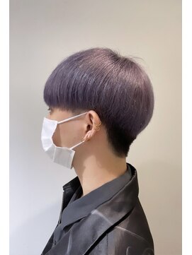 ラ タント(L'attente) 韓流マッシュ、センターパート2WAYスタイル