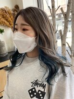 ノア(noa.)&nbsp;『デザインカラー』2種類のブルーのインナーカラー