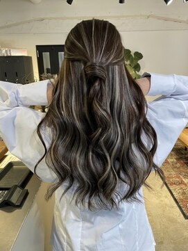 メリー オオサカ(Merly Osaka) 大人可愛い!ブラウンハイライト_natural brown beige_