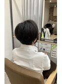 小顔補正立体カット