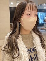 ラ ブレス 梅田茶屋町(LaBless) カーキグレージュ/インナーカラー/LaBless/mahiro