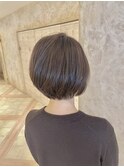 フォギーブラウン×ラウンドボブ