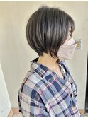 前下がりボブ
