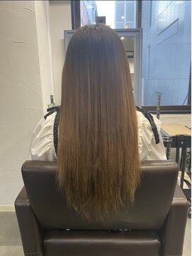 プルエクステのお店ネクスト(NEXT) #プルエクステ #グラーデーション  #ダイヤモンド毛質 #単色