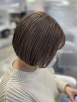 クレス 武蔵浦和店&nbsp;ボブ×ベージュ