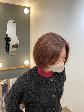 エルア 辻堂(LR.) ピンクベージュボブ