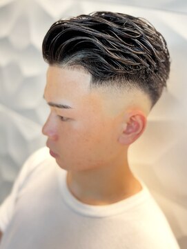 銀座マツナガ 浅草店 スキンフェード/ショートパーマ/バーバー床屋/ツイスパツーブロ