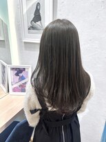 ロンドプランタン 恵比寿(Lond Printemps)&nbsp;ブリーチなしダブルカラーオリーブベージュ【中居】