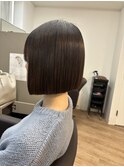 縮毛矯正　縮毛矯正ボブ　大人ボブ　軽め　まとまるボブ　ボブ