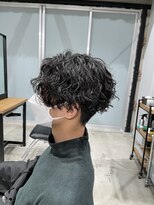 アクシー ヘアーアンドメイク(AXY HAIR&MAKE)&nbsp;マンバンミディアムスパイラルパーマ波巻きパーマツイストパーマ