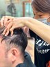カット＋育毛促進頭皮ケアコース（シェービング無）