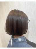重く見えて実は軽いナチュラルボブ♪【TELA HAIR】