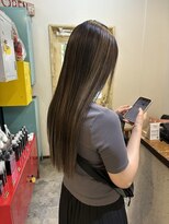 ブローチ(brooch)&nbsp;ハイライトカラー　バレイヤージュ風