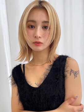 ソヨン 本厚木店(SOYON) 【大人色気】外ハネボブと顔周りレイヤー